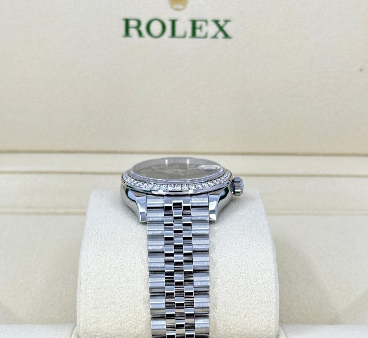 Rolex Datejust 31 31mm Purple Roman Jubilee 278384rbr-0030 Unworn 2024