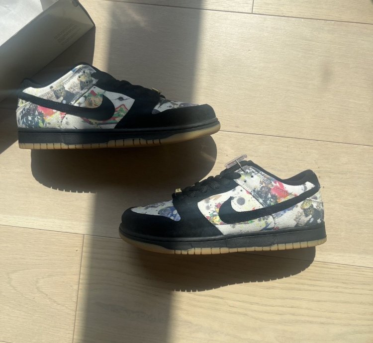 Nike Supreme Sb Dunk Rammellzee