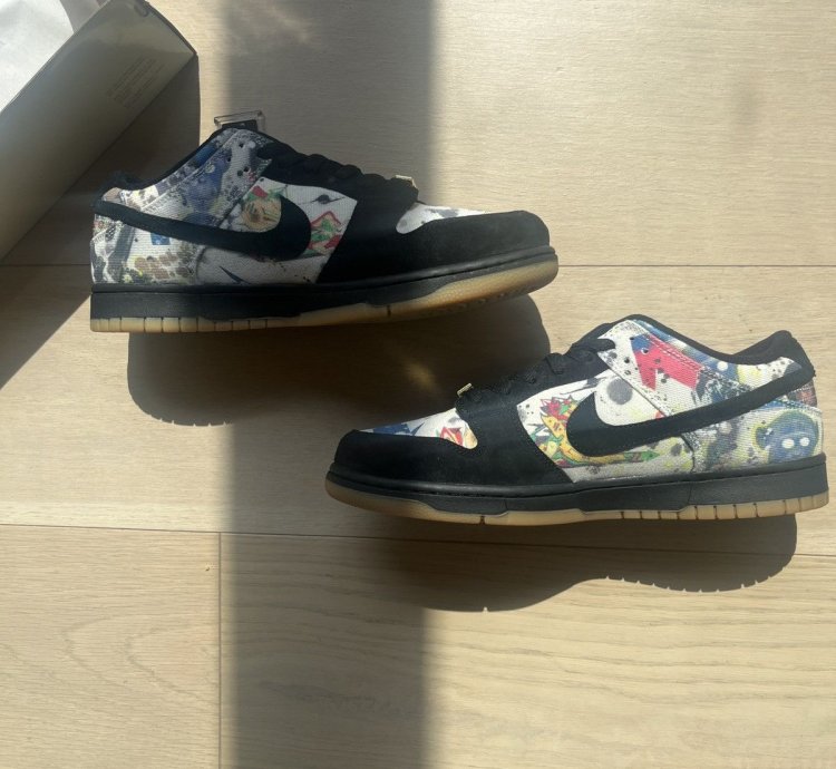 Nike Supreme Sb Dunk Rammellzee