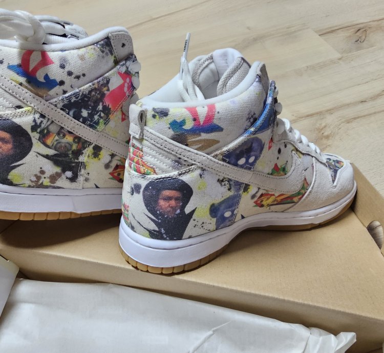 Nike Supreme Sb Rammellzee Dunk High
