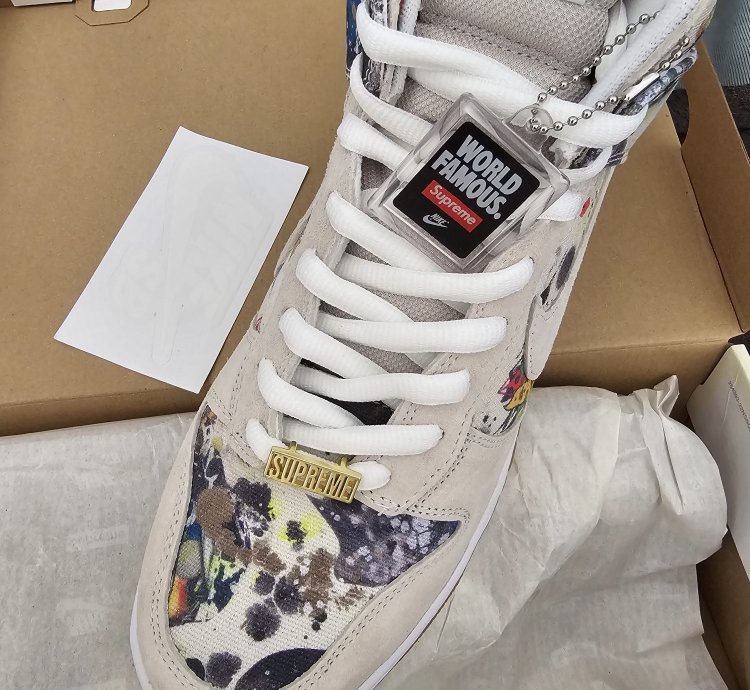Nike Supreme Sb Rammellzee Dunk High