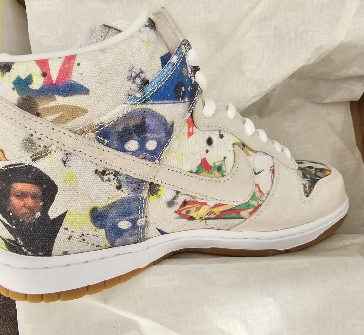 Nike Supreme Sb Rammellzee Dunk High