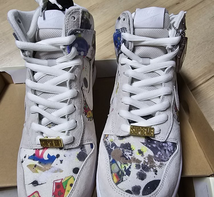 Nike Supreme Sb Rammellzee Dunk High