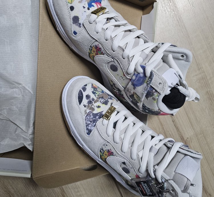 Nike Supreme Sb Rammellzee Dunk High