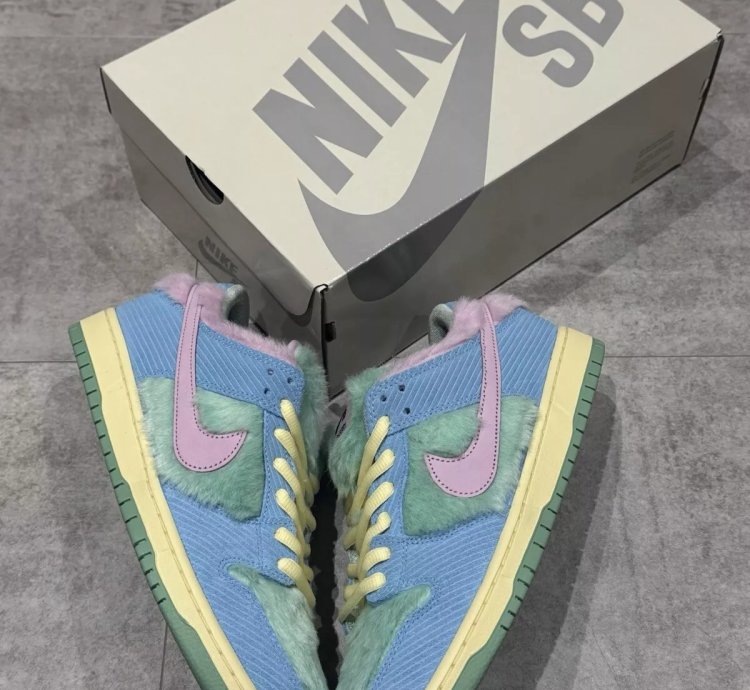 Nike Verdy X Dunk Sb Low Visty Pro Qs Fn6040-400 - Brand New