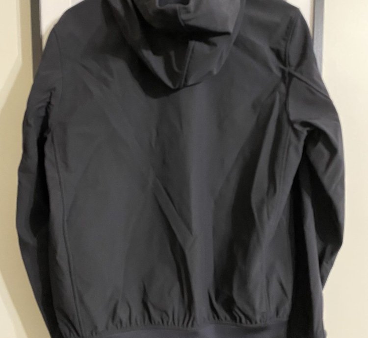 Stone Island Black Soft Shell- -dye Jacket
