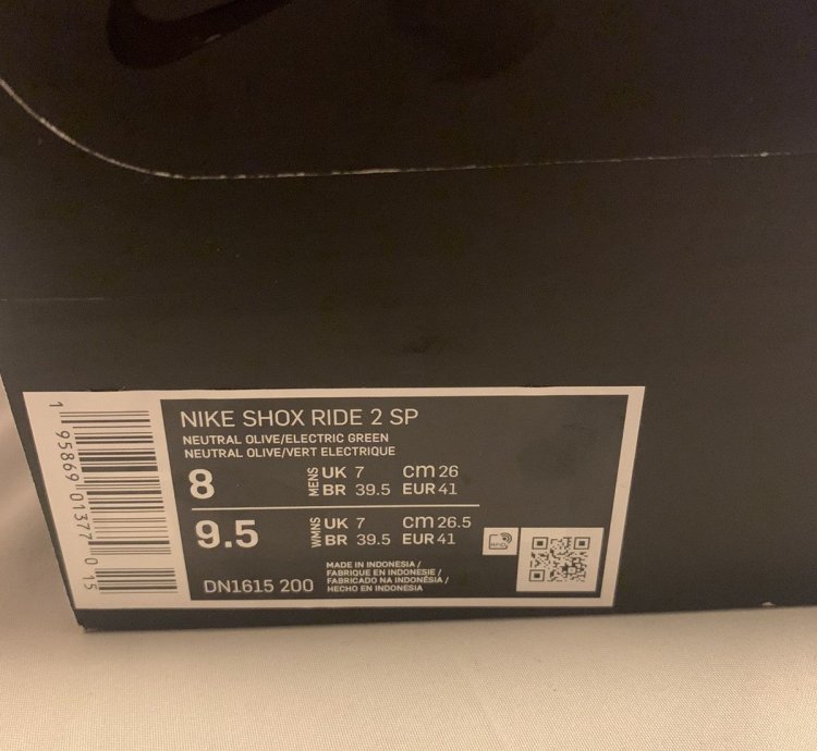 Nike Supreme Shox Ride 2