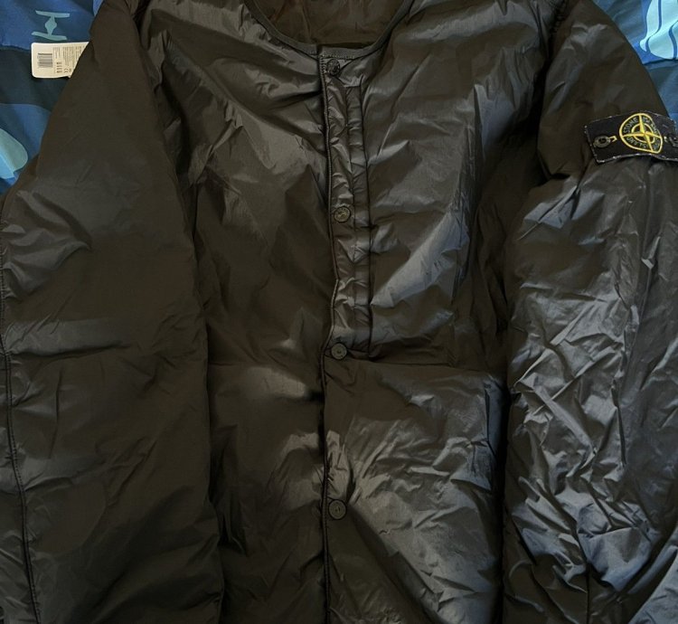 Stone Island Bomber Button Jacket