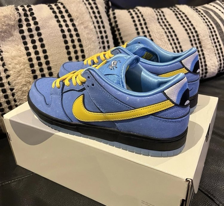 The Powerpuff Girls X Nike Dunk Low Pro Sb Qs Bubbles Fz8320 400