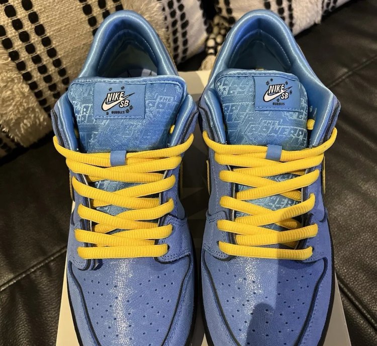 The Powerpuff Girls X Nike Dunk Low Pro Sb Qs Bubbles Fz8320 400