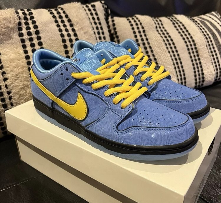 The Powerpuff Girls X Nike Dunk Low Pro Sb Qs Bubbles Fz8320 400