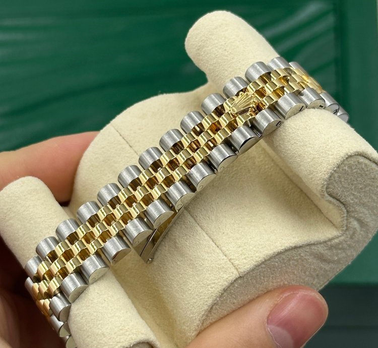 Rolex Datejust 31 Green Floral Jub