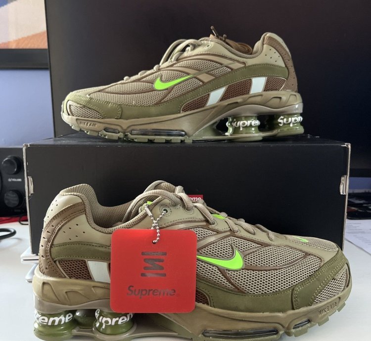 Nike Supreme Shox Ride 2 Sp Neutral Olive