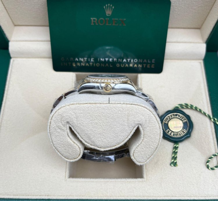 Rolex Datejust 31 Green Floral Oys
