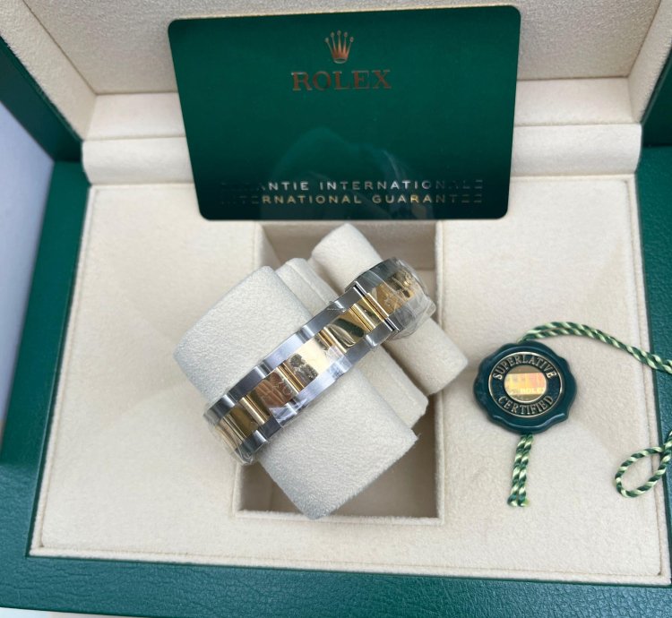 Rolex Datejust 31 Green Floral Oys