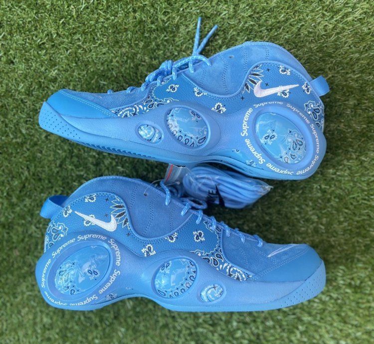 Nike Supreme University Blue Air Zoom Flight 95