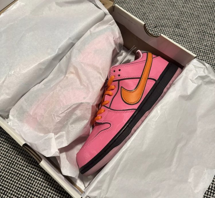 The Powerpuff Girls X Nike Dunk Low Pro Sb Qs Blossom Vvnds Fd2631 600
