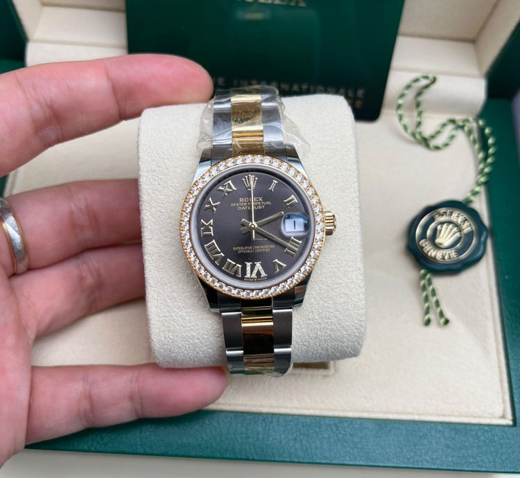 Rolex Datejust 31 Grey Roman Oys