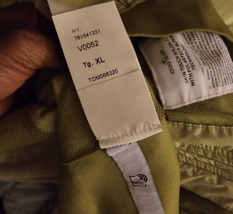 Stone Island Bomber Jacket Light Green Sz Xl Nwt