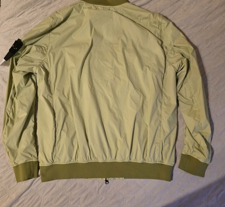 Stone Island Bomber Jacket Light Green Sz Xl Nwt