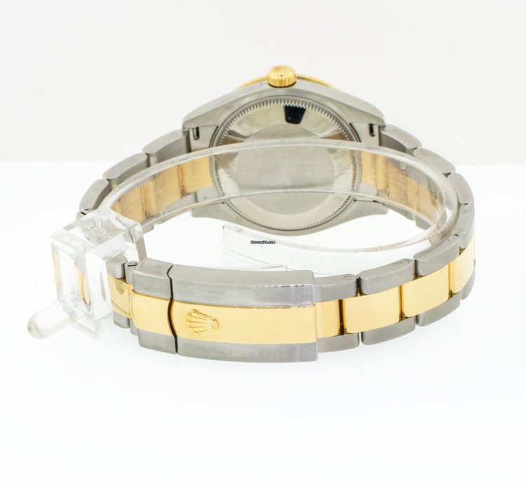 Rolex Datejust 31 Lady-datejust 31mm Yellow Gold Steel Champagne Diamond Dial Diamond Bezel 278383