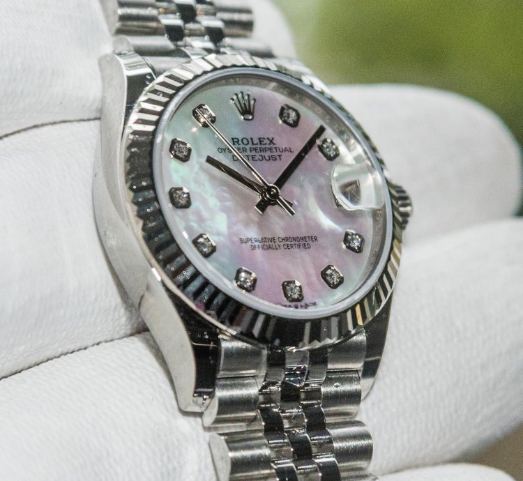 Rolex Datejust 31 Mother Of Pearl Dial - White Gold Stainless Steel - Jubilee Bracelet