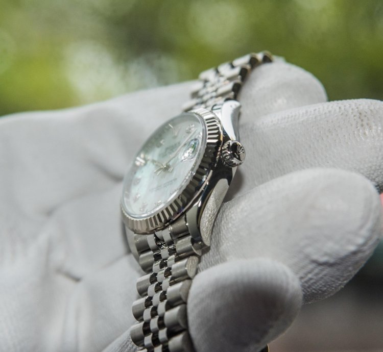 Rolex Datejust 31 Mother Of Pearl Dial - White Gold Stainless Steel - Jubilee Bracelet