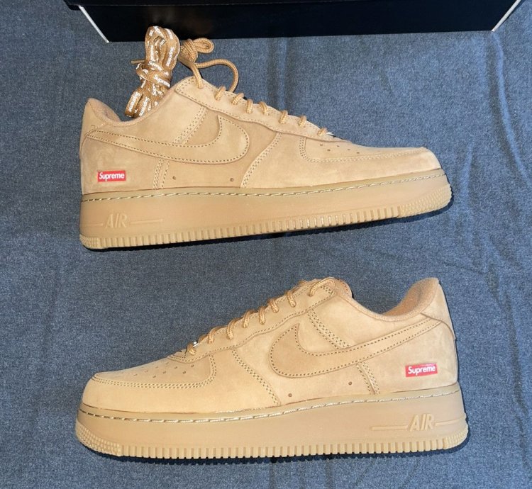 Nike Supreme Wheat Air Force One