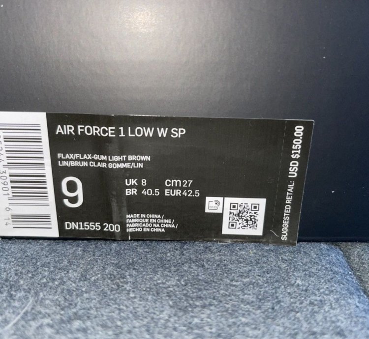 Nike Supreme Wheat Air Force One