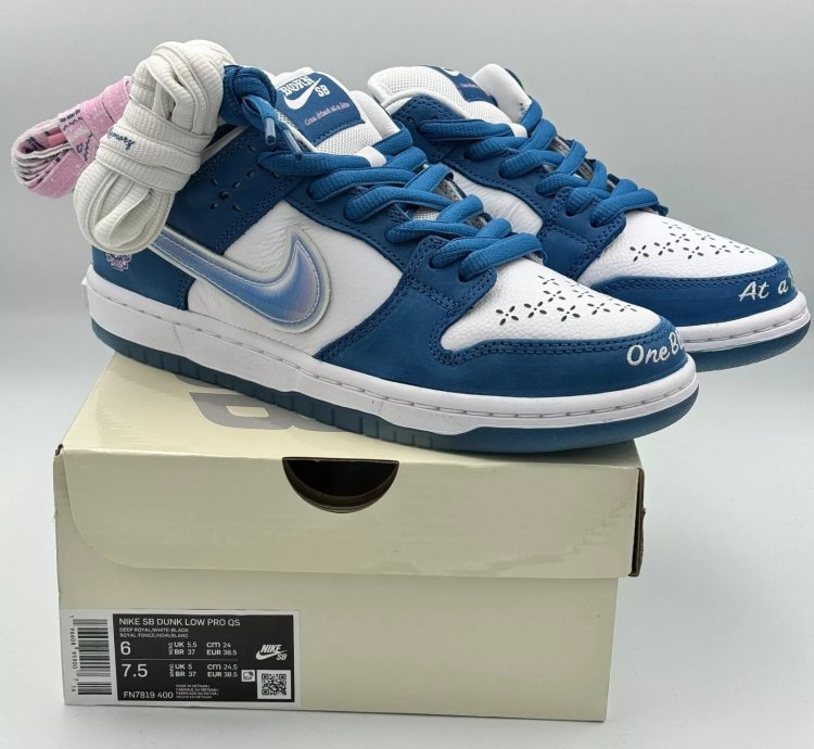 Nike Sb Dunk Low Pro Qs Born X Raised One Block At A Time Fn7819 400