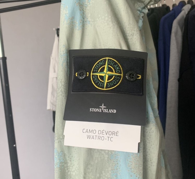 Stone Island Camo Vor Watro-tc Jacket