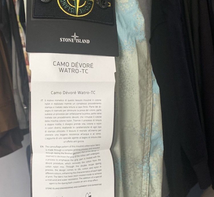 Stone Island Camo Vor Watro-tc Jacket