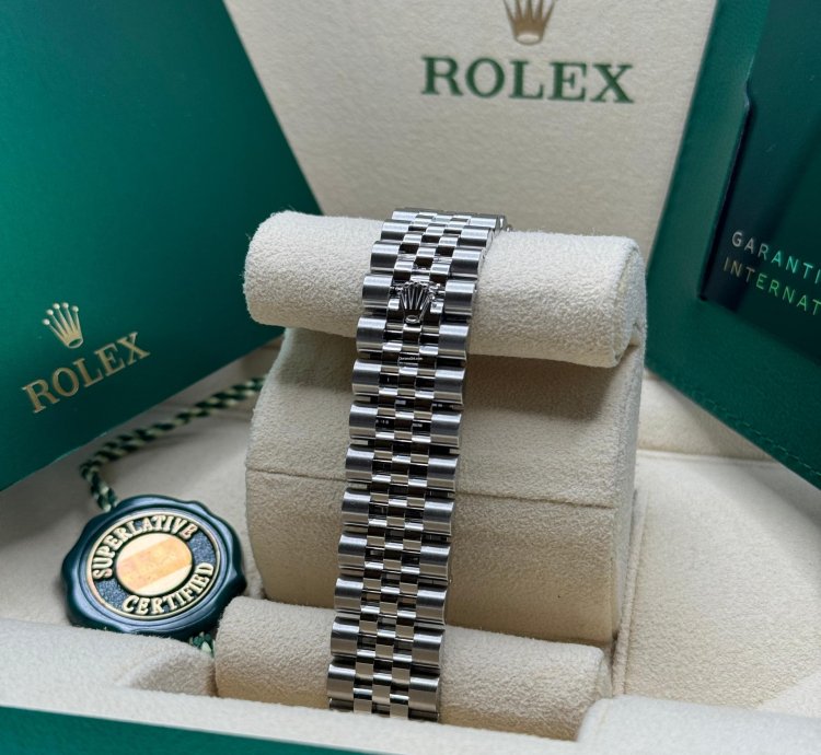 Rolex Datejust 31 New 2024 Pink Diamond Dial Diamond Bezel Stainless Steel Jubilee Bracelet