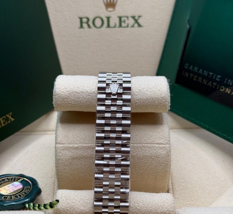 Rolex Datejust 31 New 2024 Pink Diamond Pave 6 Dial Diamond Bezel Stainless Steel Jubilee