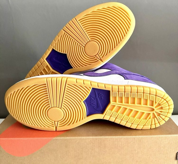 Nike Sb Dunk Low Pro Iso Orange Label Court Purple Dv5464 500