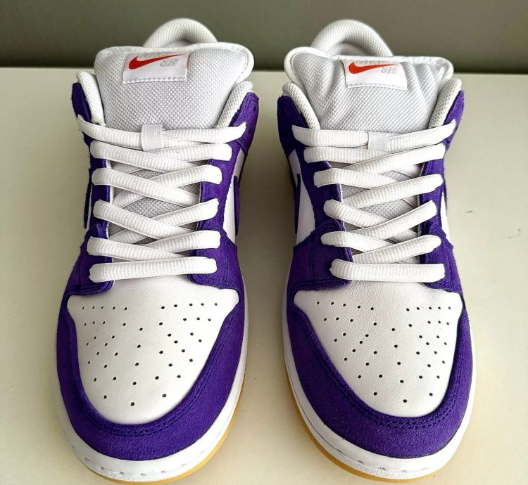 Nike Sb Dunk Low Pro Iso Orange Label Court Purple Dv5464 500