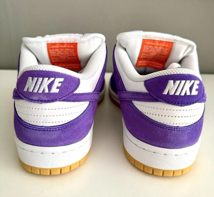 Nike Sb Dunk Low Pro Iso Orange Label Court Purple Dv5464 500