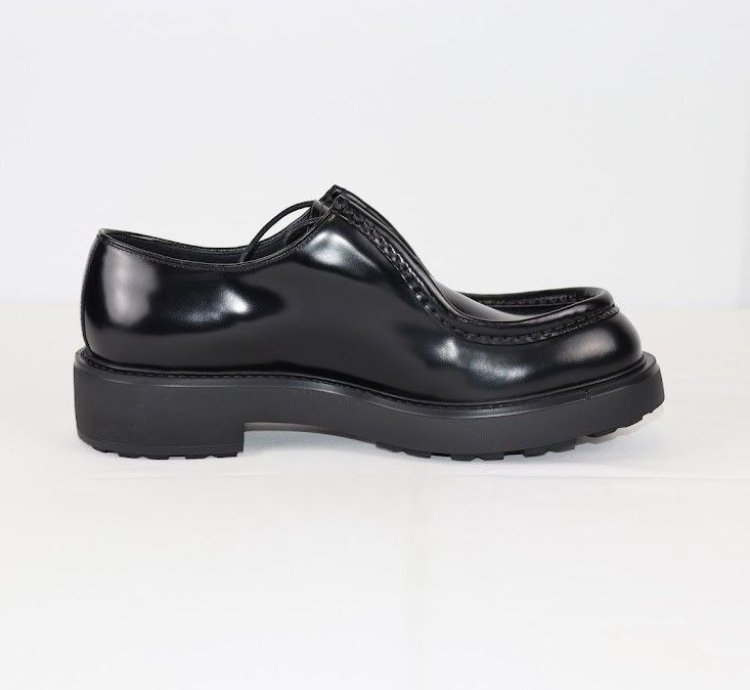 O1rshd 10 Prada Derby Shoes Loafers In Black