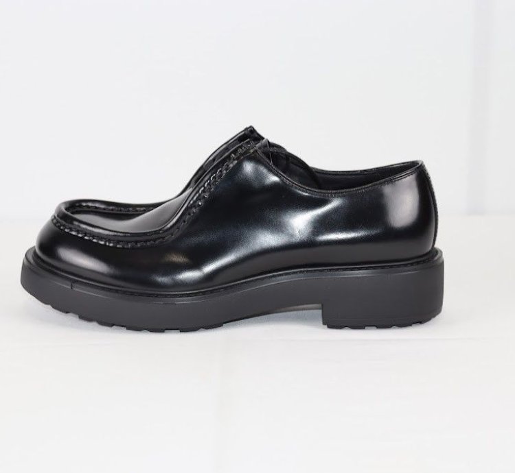 O1rshd 10 Prada Derby Shoes Loafers In Black