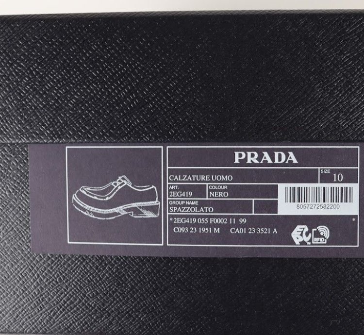 O1rshd 10 Prada Derby Shoes Loafers In Black