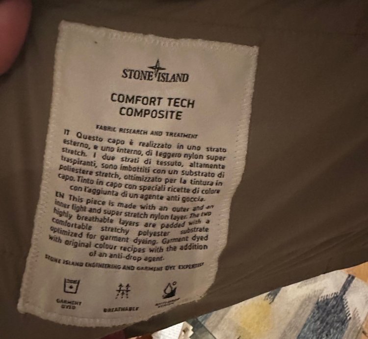 Stone Island Comfort Tech Composite Jacket