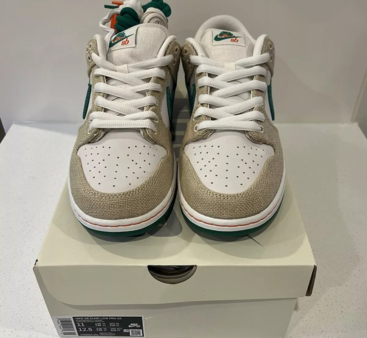 Jarritos × Nike Sb Dunk Low Phantom And Malachite Fd0860-001 New