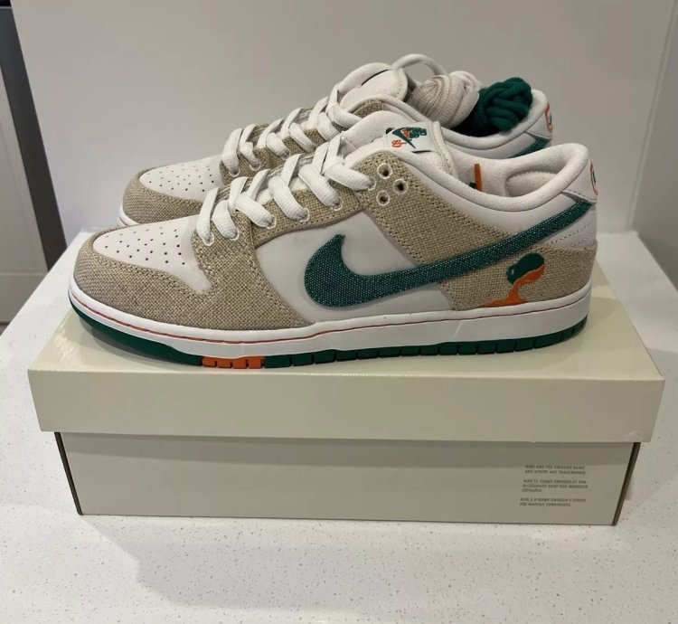 Jarritos × Nike Sb Dunk Low Phantom And Malachite Fd0860-001 New