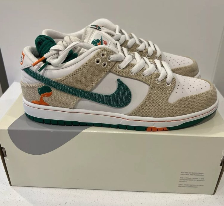 Jarritos × Nike Sb Dunk Low Phantom And Malachite Fd0860-001 New