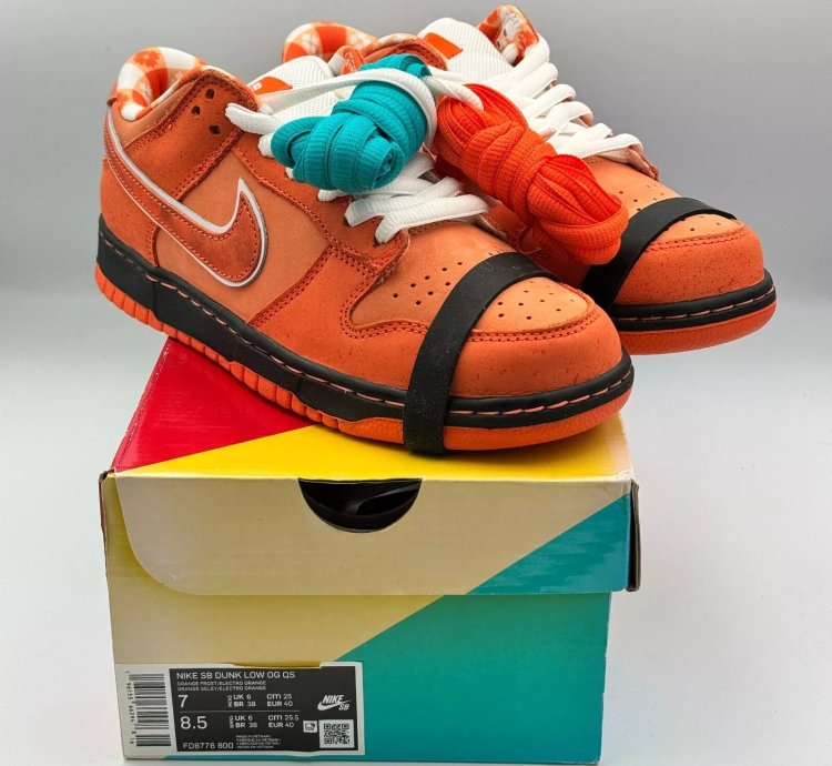 Nike Sb Dunk Low X Concepts orange Lobster Fd8776-800