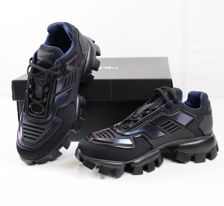 O1rshd Cloudbust Thunder Sneakers In Black Multicolor