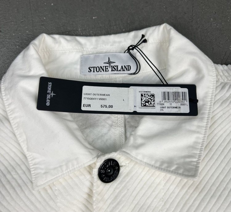 Stone Island Corduroy Jacket Size Large