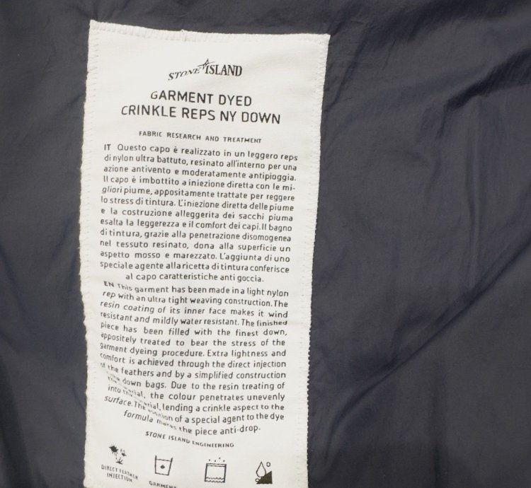 Stone Island Crinkle Reps -ny Down Jacket