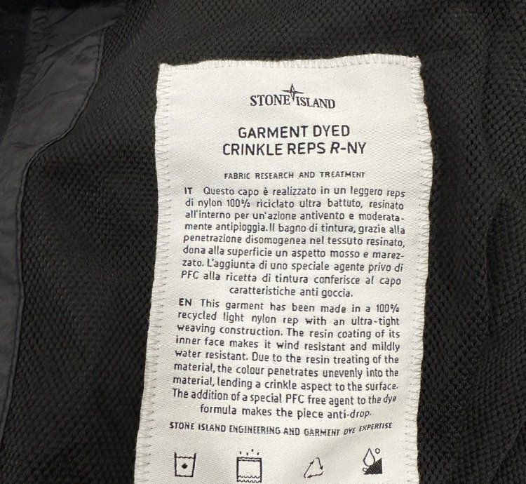 Stone Island Crinkle Reps -ny Windbreaker Jacket