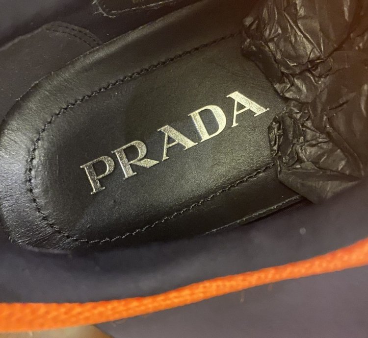 Orange Cloudbust Low Top Sneaker Sz40